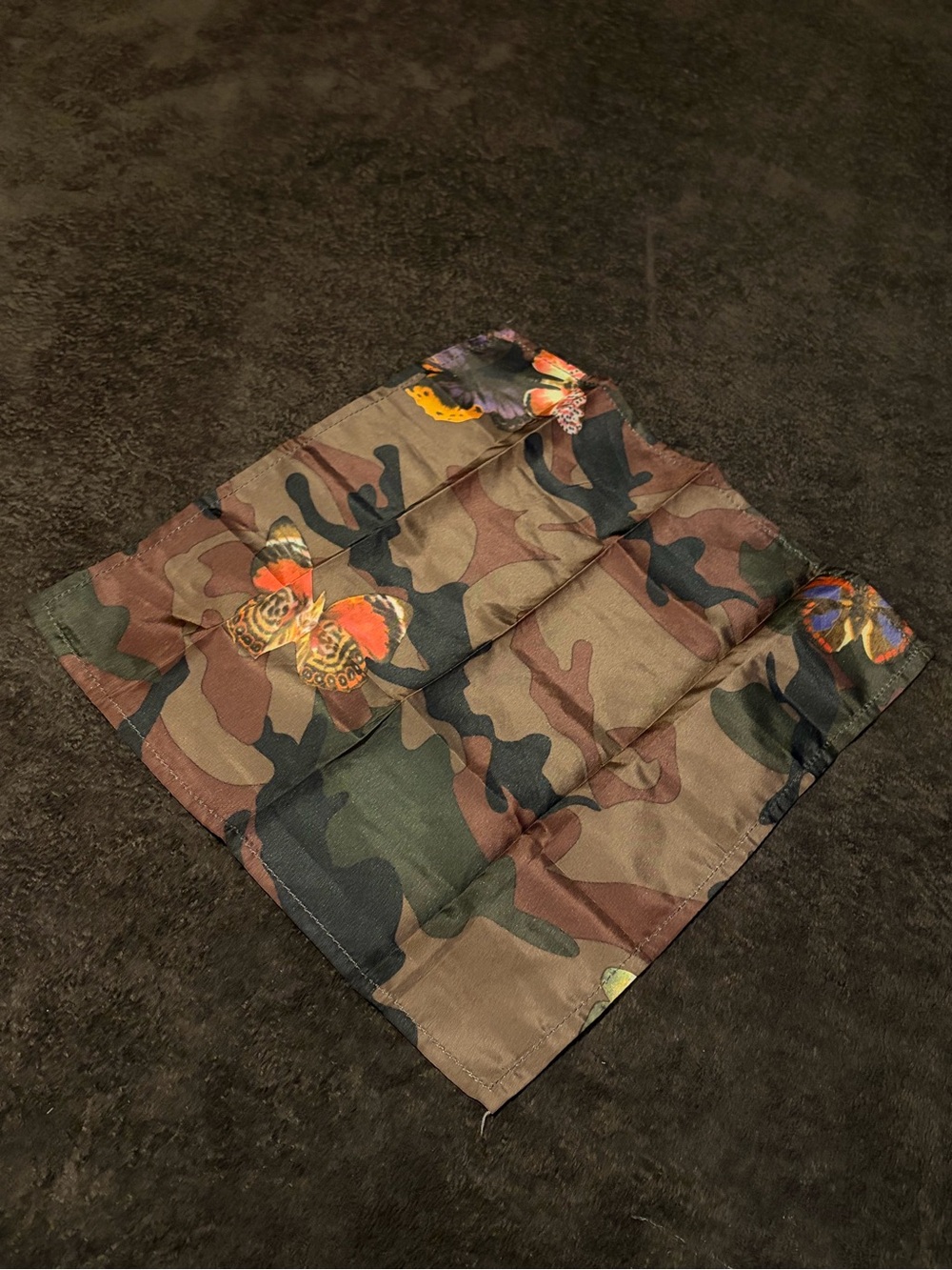 Paisley & Gray Camo Butterfly Pocket Scarf